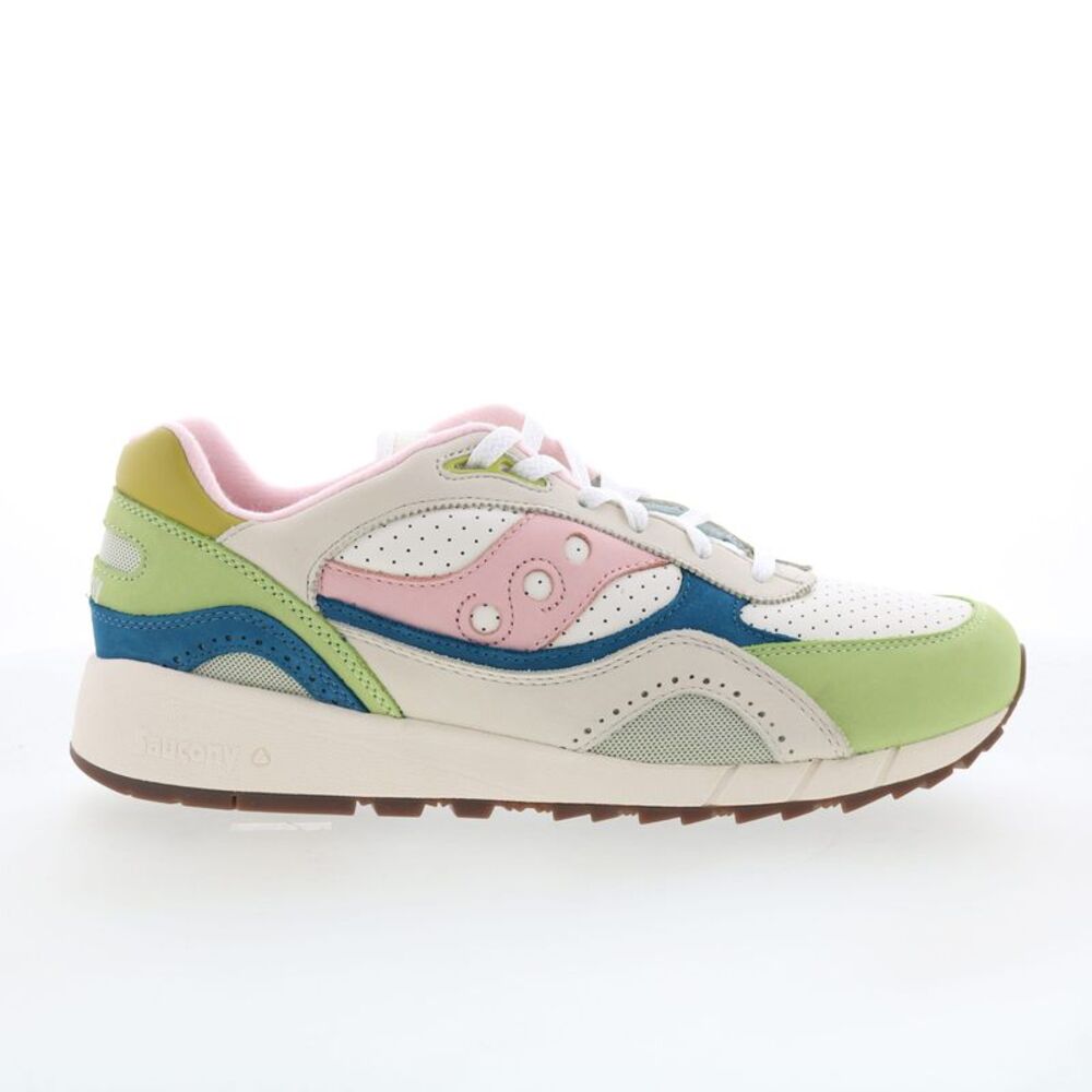 Saucony Mens Shadow 6000 White Shoes (NWT)